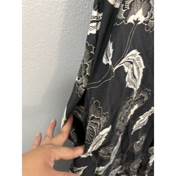 anthropologie Floreat Soha Maxi Dress Floral With Pockets Women Small - Picture 5 of 13